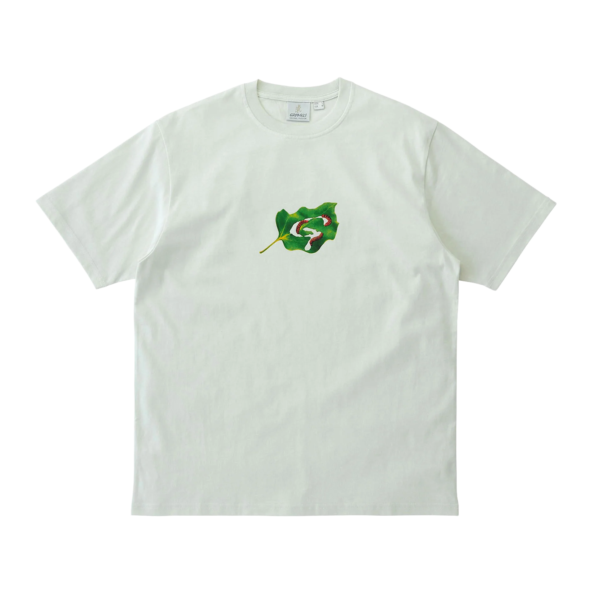 Gramicci Leaf Tee Vintage White G5FU-T084