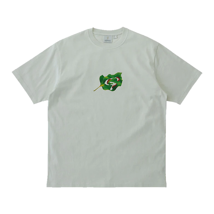 Gramicci Leaf Tee Vintage White G5FU-T084