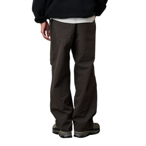 Gramicci Northside Plaid Pant Deep Brown G5FM-P010