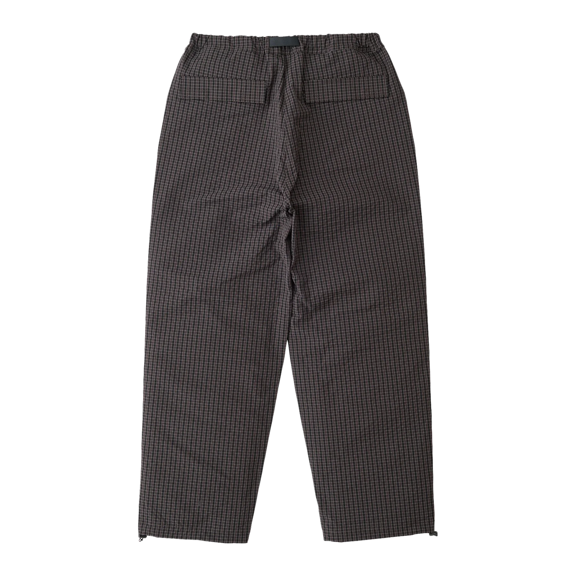 Gramicci Northside Plaid Pant Deep Brown G5FM-P010