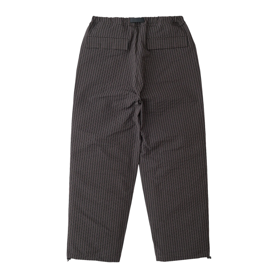 Gramicci Northside Plaid Pant Deep Brown G5FM-P010