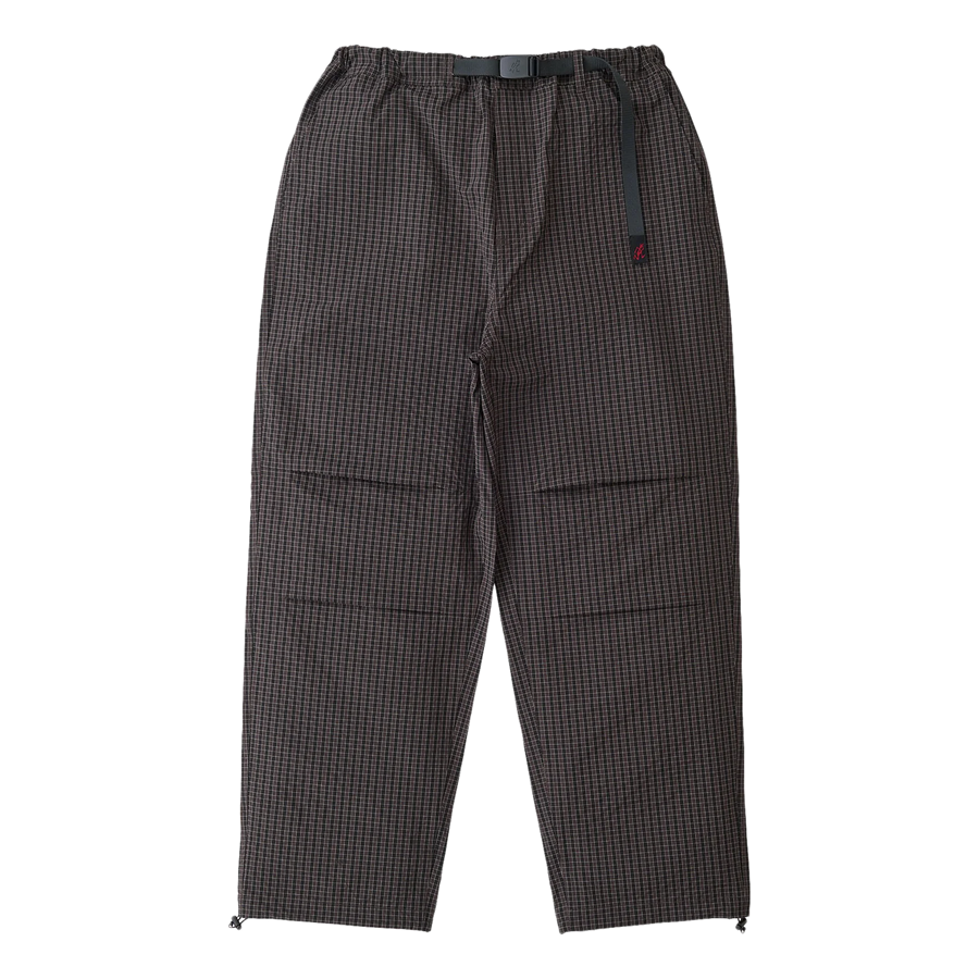 Gramicci Northside Plaid Pant Deep Brown G5FM-P010