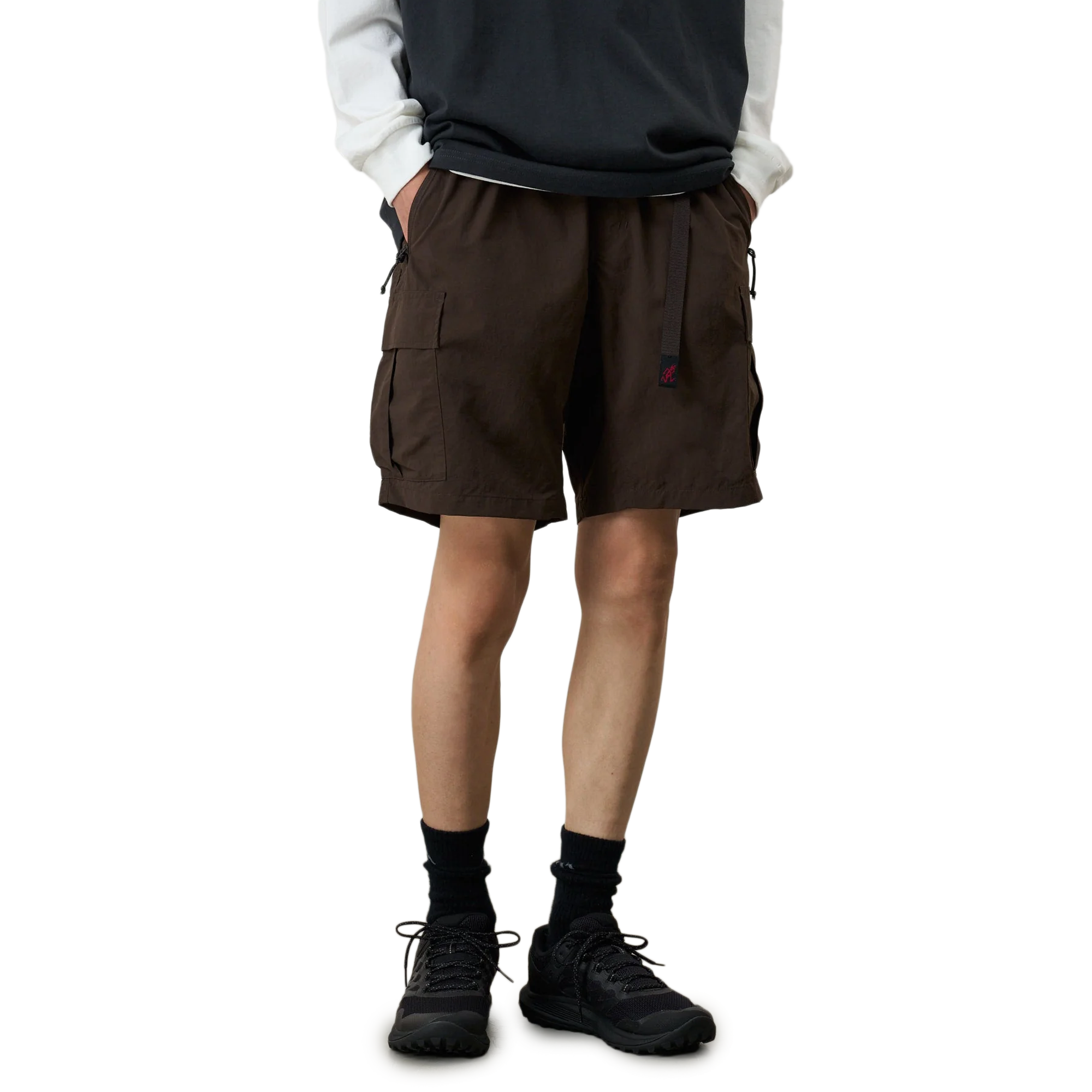 Gramicci Nylon Explorer Cargo Short Chocolate