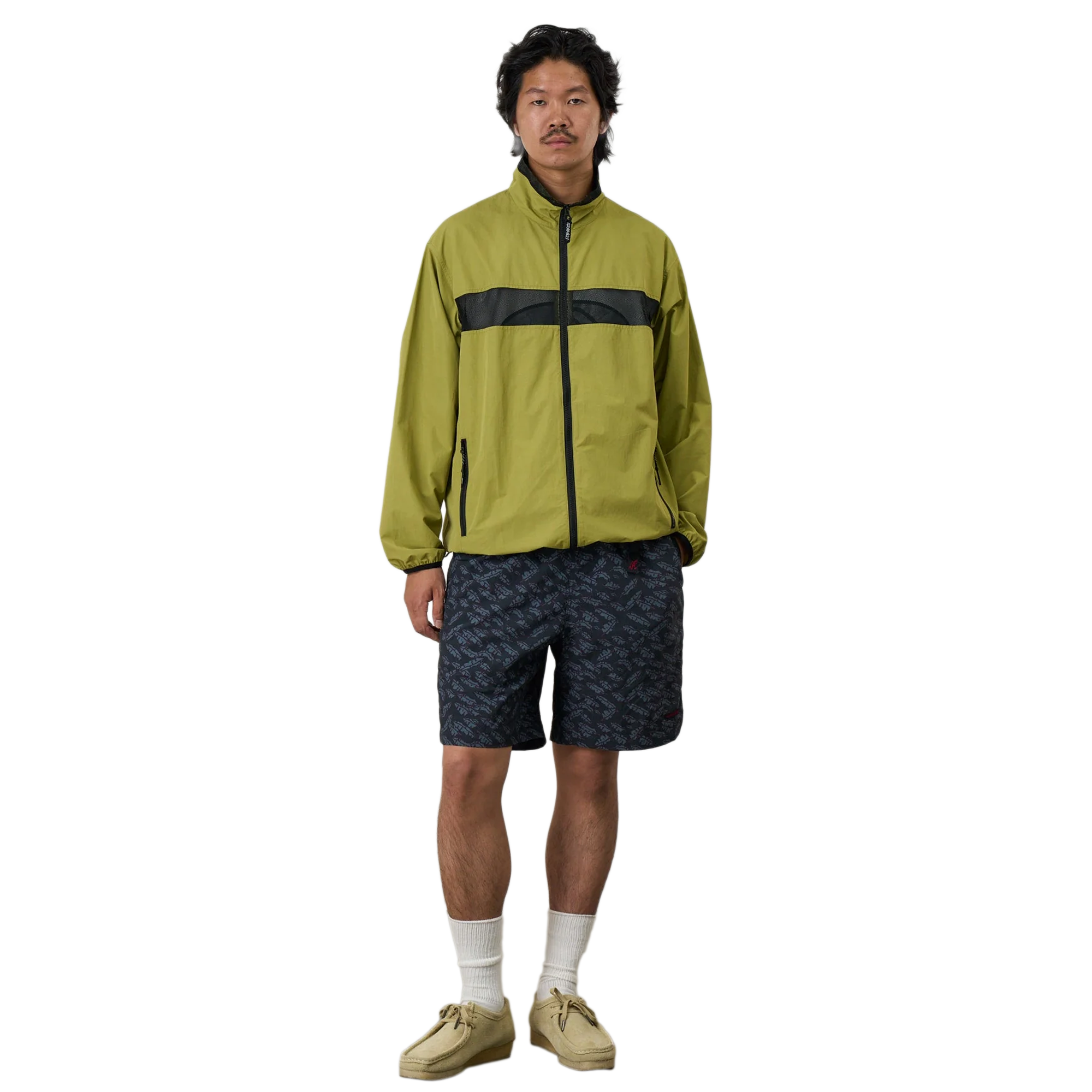 Gramicci Nylon Packable G-Short Navy Leaf