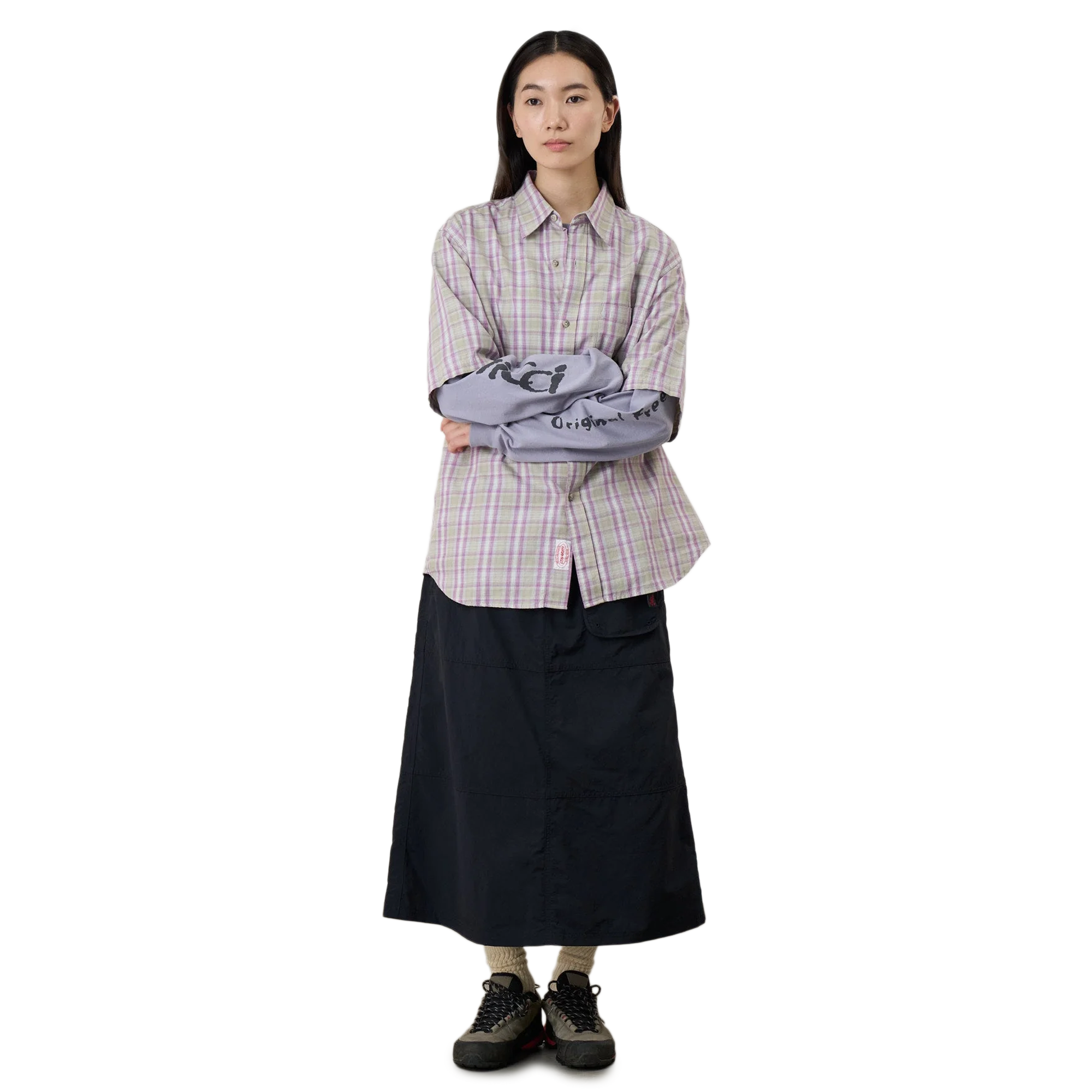 Gramicci Nylon Utility Skirt Black