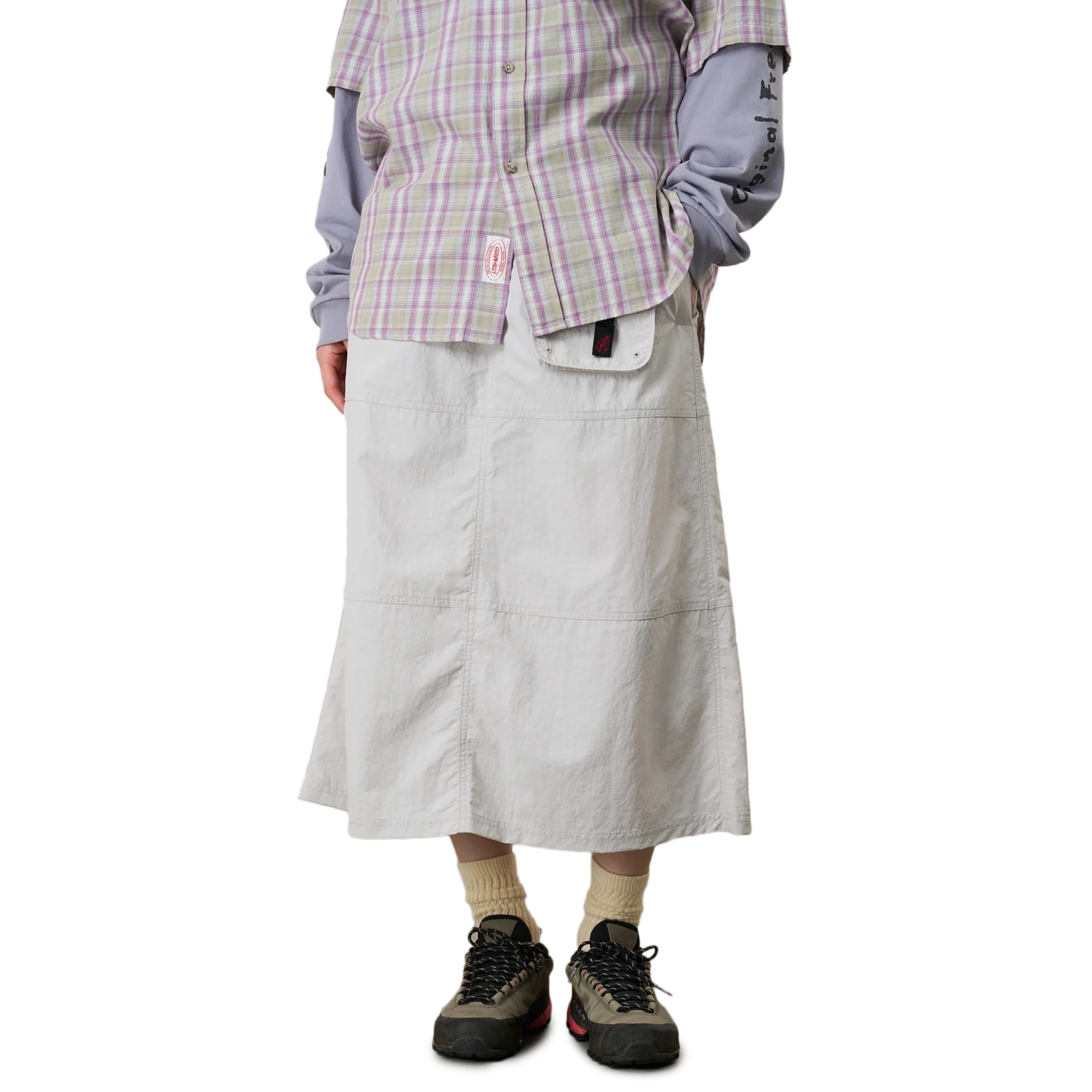 Gramicci Nylon Utility Skirt Ecru
