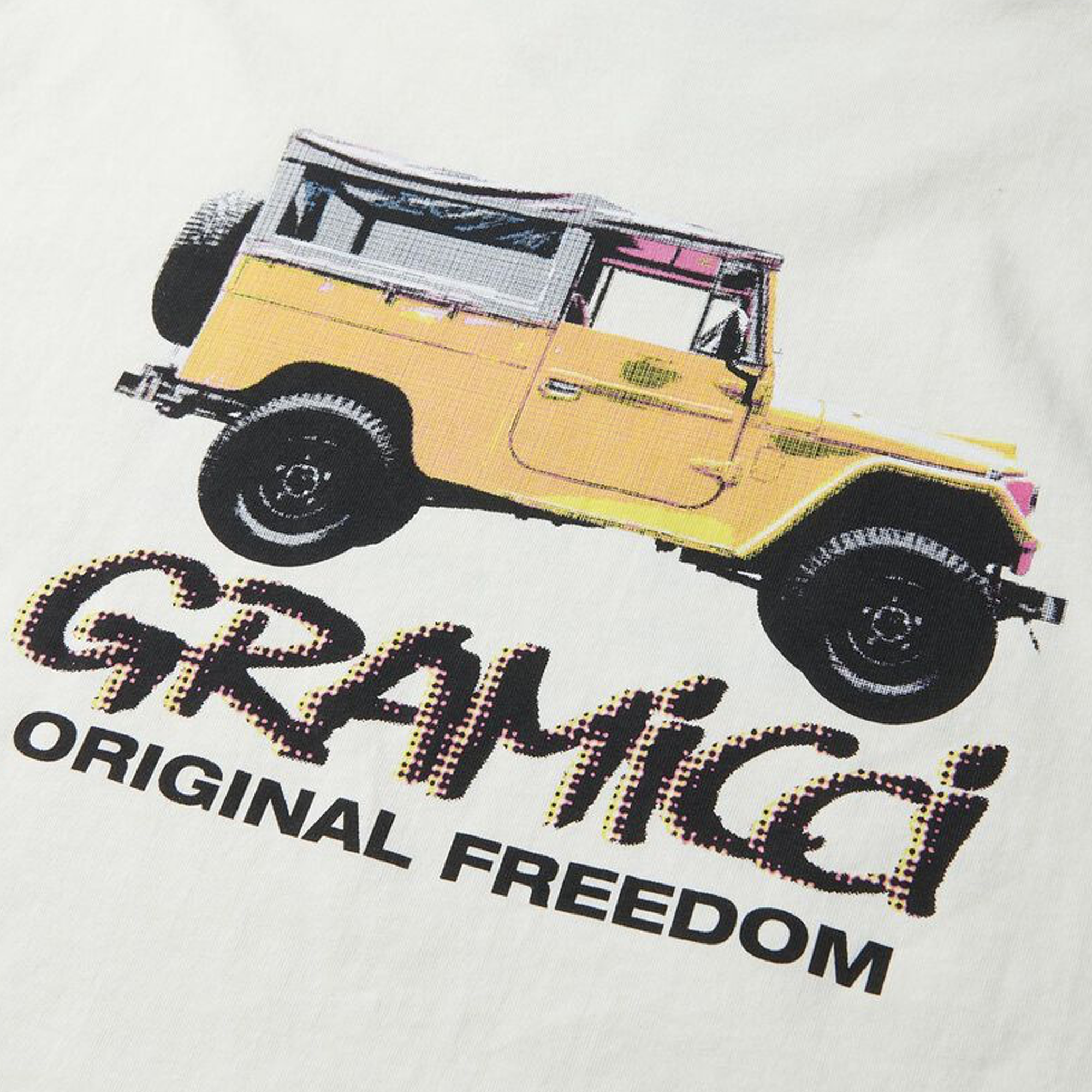 Gramicci Off Road Tee Pigment Dyed Vanilla Ice G5SU-T009-D