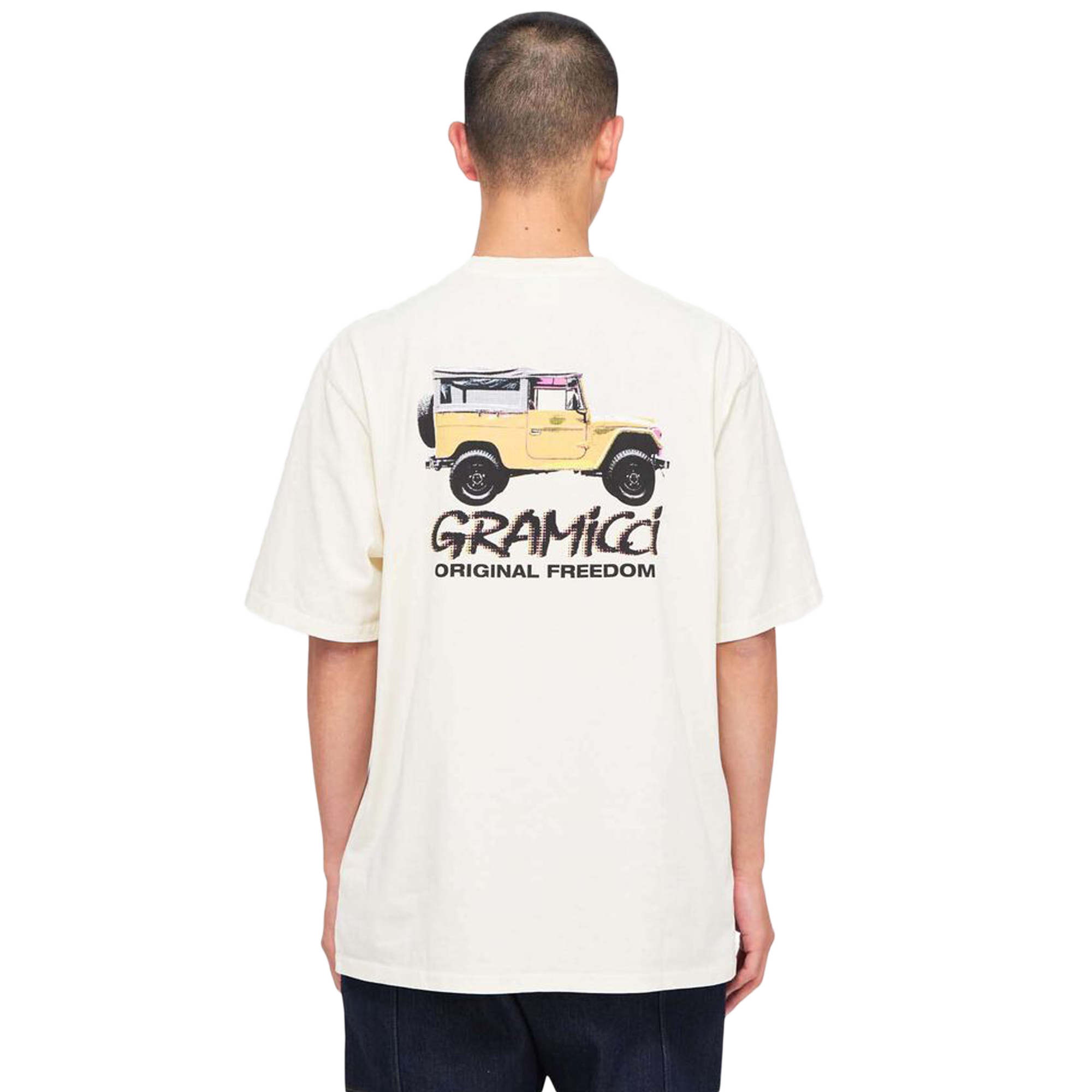 Gramicci Off Road Tee Pigment Dyed Vanilla Ice G5SU-T009-D