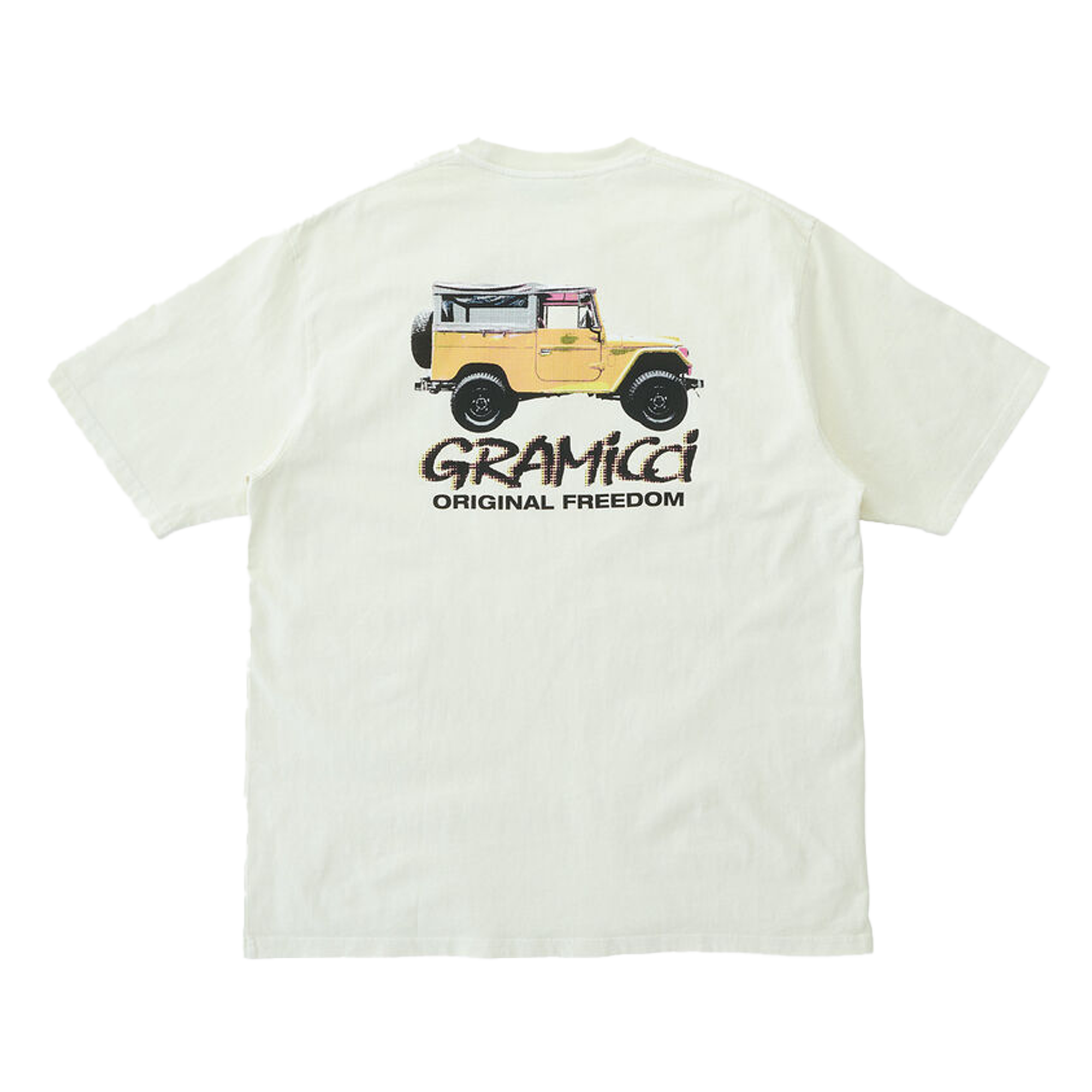 Gramicci Off Road Tee Pigment Dyed Vanilla Ice G5SU-T009-D