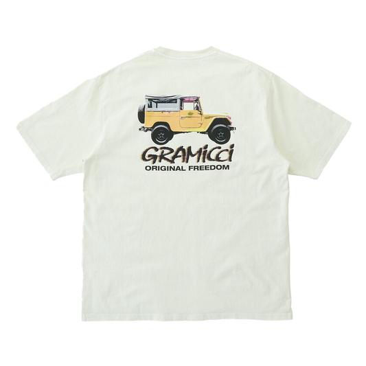 Gramicci Off Road Tee Pigment Dyed Vanilla Ice G5SU-T009-D