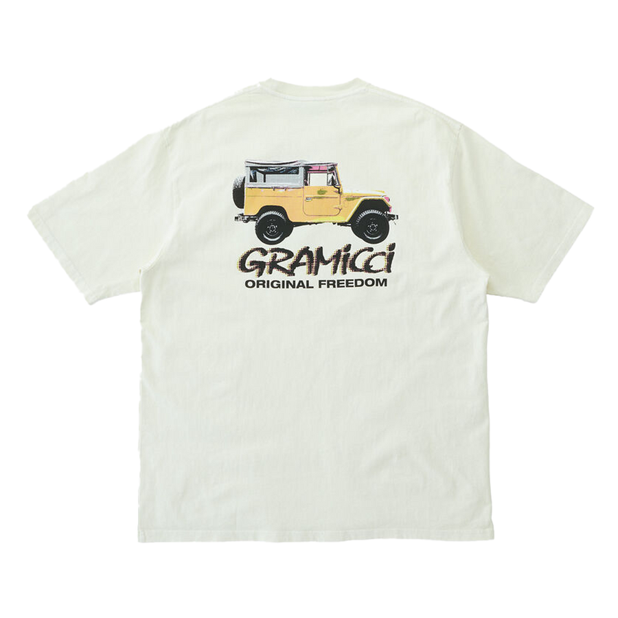 Gramicci Off Road Tee Pigment Dyed Vanilla Ice G5SU-T009-D