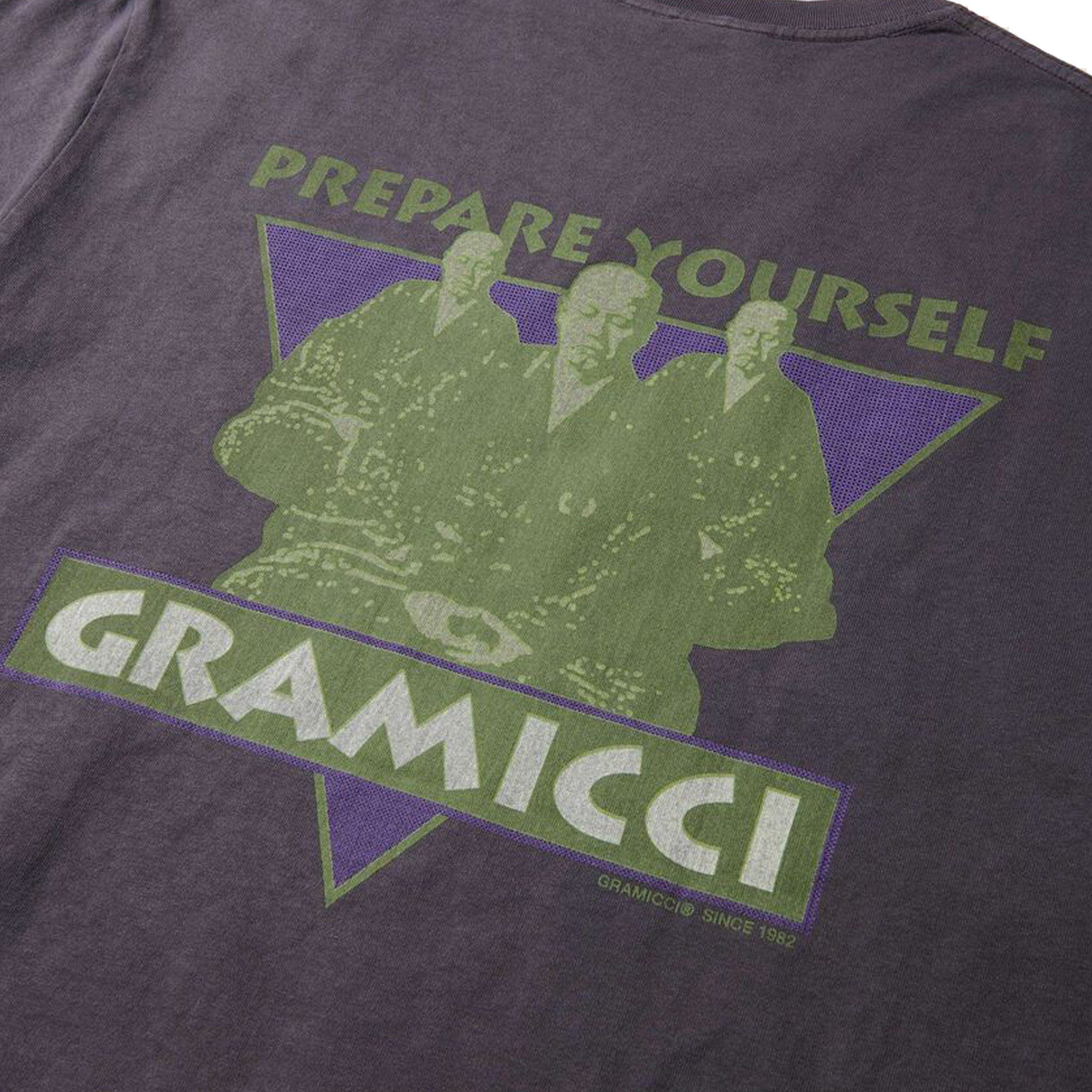 Gramicci Prepare Yourself Zen Tee Pigment Dyed Pavement G5SU-T014-D