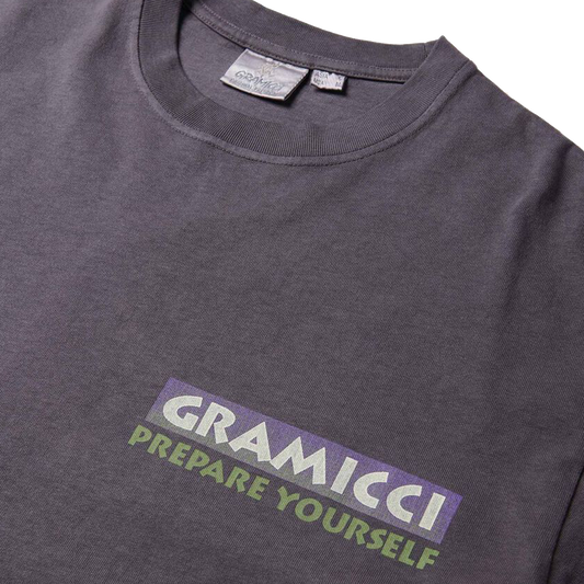 Gramicci Prepare Yourself Zen Tee Pigment Dyed Pavement G5SU-T014-D
