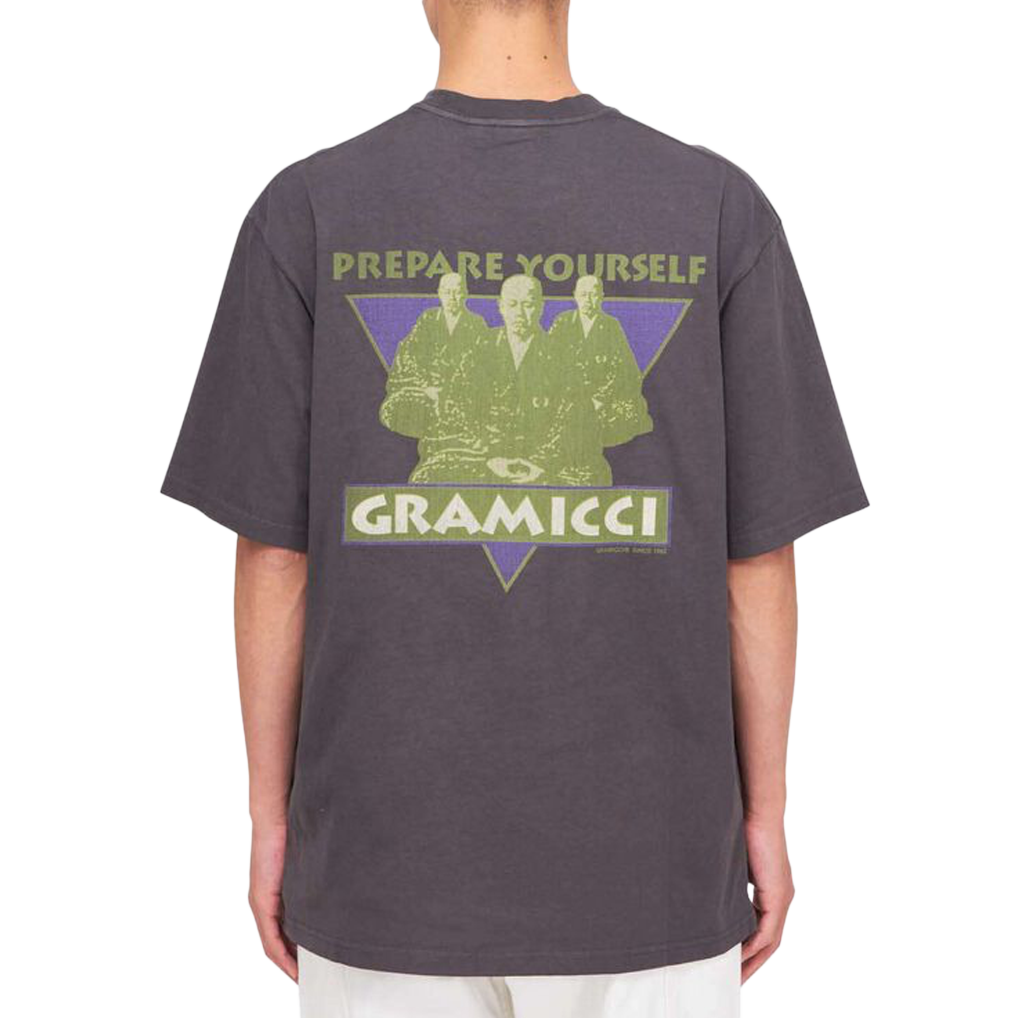 Gramicci Prepare Yourself Zen Tee Pigment Dyed Pavement G5SU-T014-D