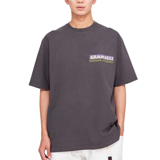 Gramicci Prepare Yourself Zen Tee Pigment Dyed Pavement G5SU-T014-D