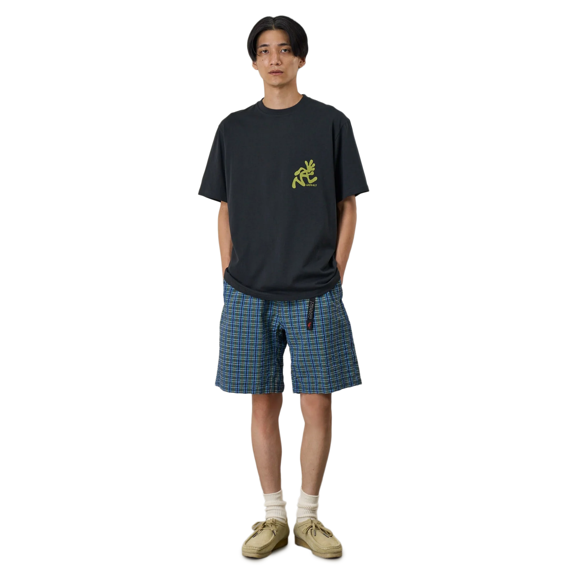 Gramicci Running Man T-Shirt Vintage Black