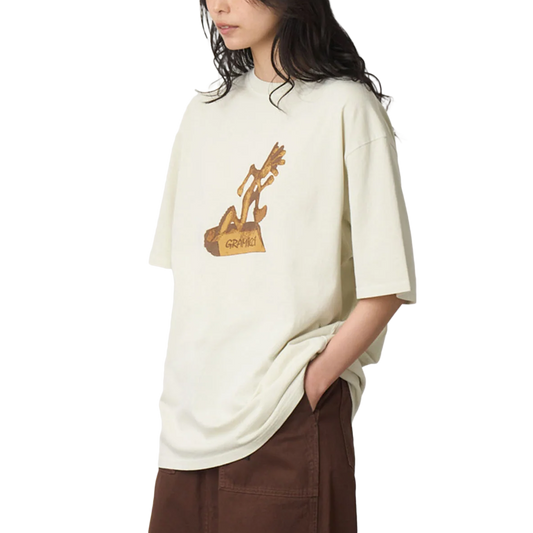 Gramicci Sculpture Tee Natural Pigment G5FU-T136