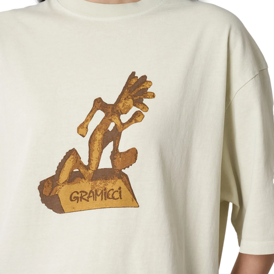Gramicci Sculpture Tee Natural Pigment G5FU-T136