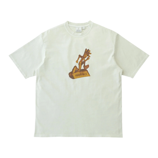 Gramicci Sculpture Tee Natural Pigment G5FU-T136