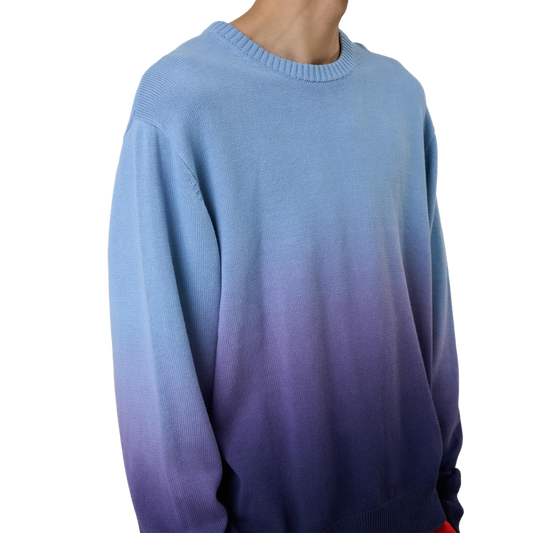 Gramicci Sun Fade Sweater Night Purple