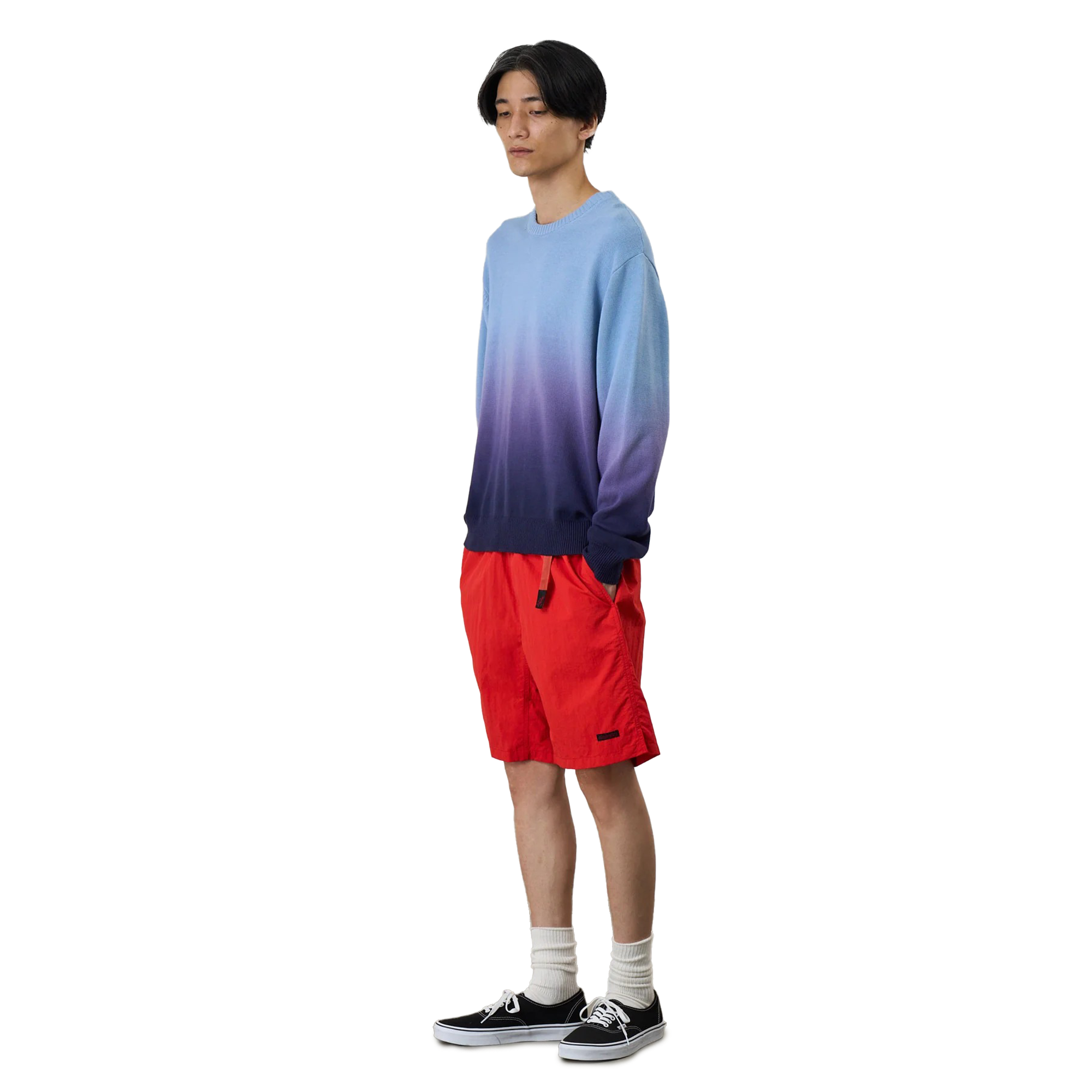 Gramicci Sun Fade Sweater Night Purple
