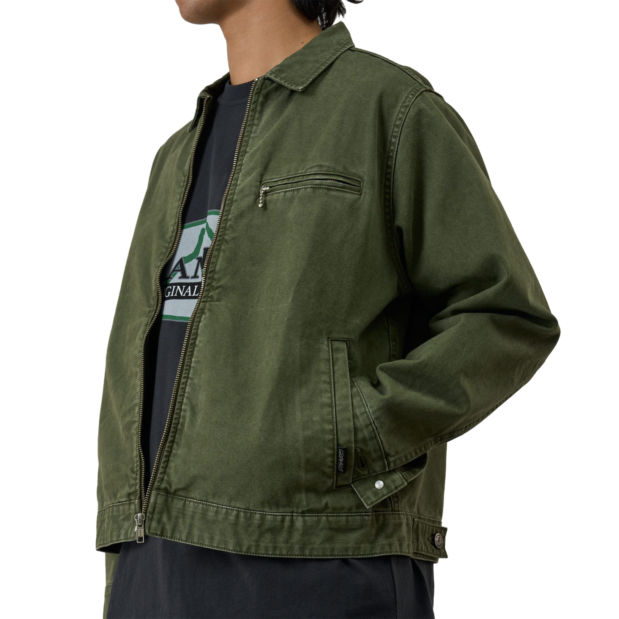 Gramicci Taos Canvas Jacket Moss