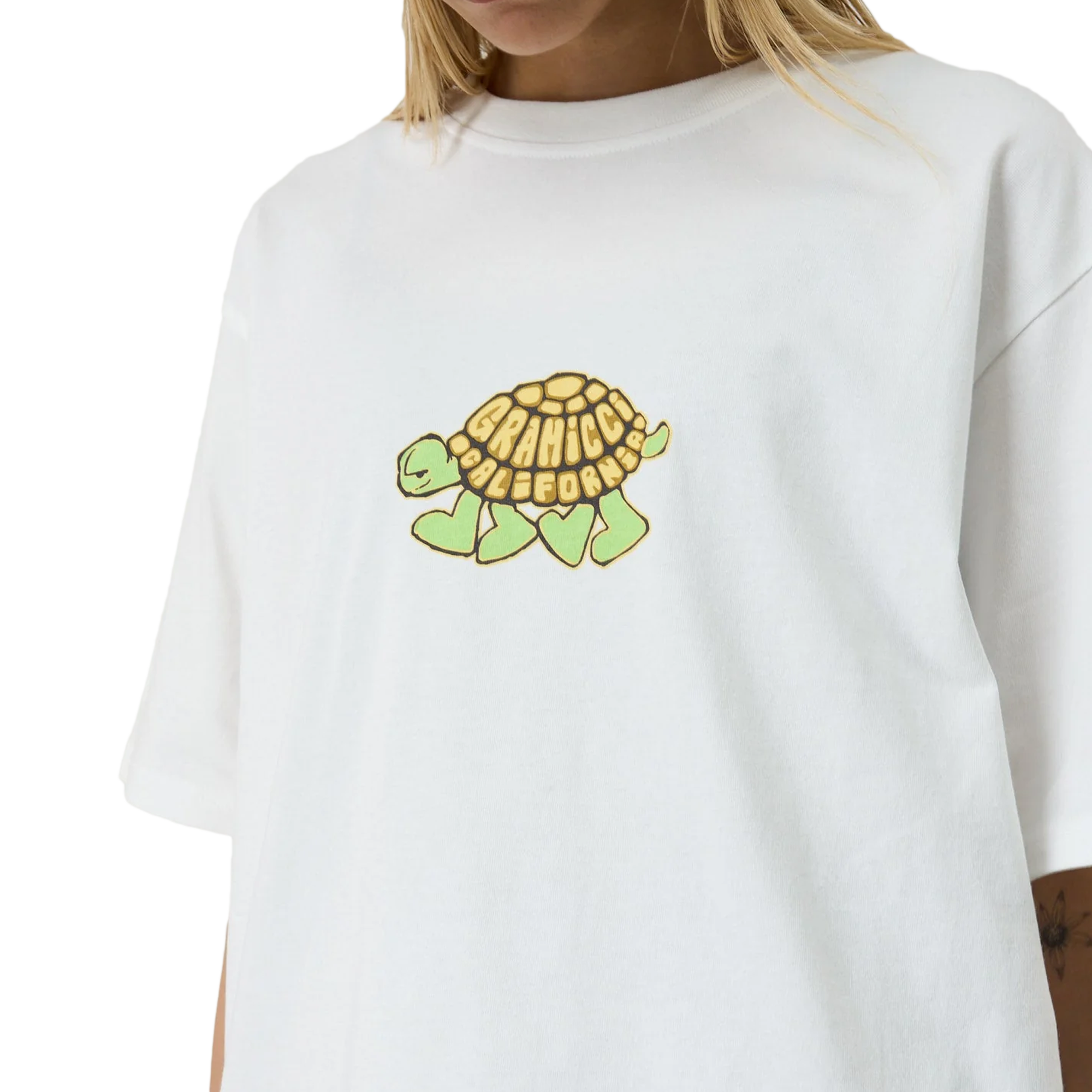 Gramicci Turtle T-Shirt White