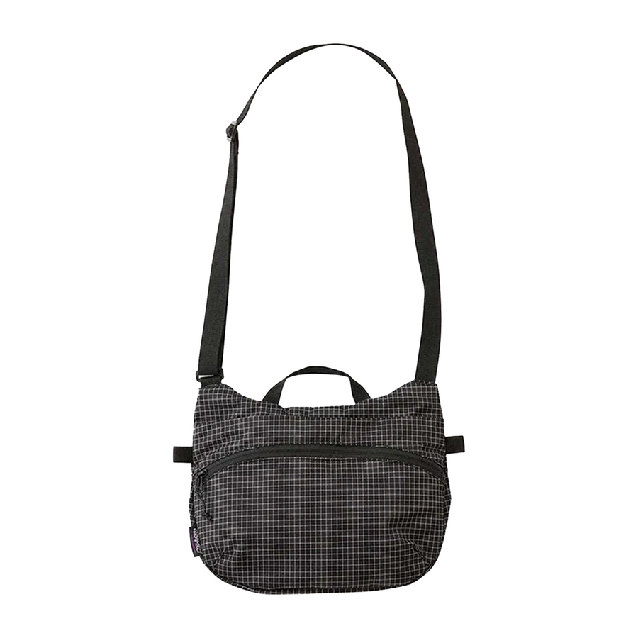 Gramicci Cordura Shoulder Bag Rip-Stop Black G5SB-130