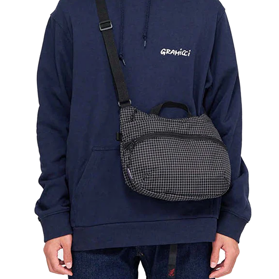 Gramicci Cordura Shoulder Bag Rip-Stop Black G5SB-130