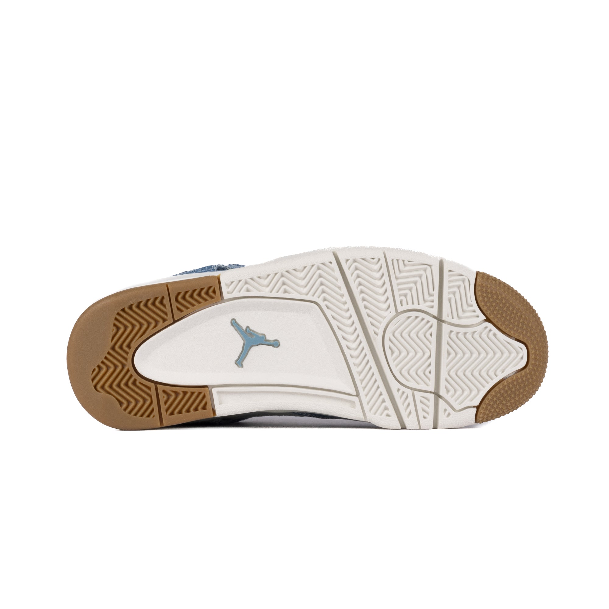 Nike Air Jordan 4 Retro "Worn Blue Denim" Sail/Gum Light Brown/Worn Blue IB6716-100