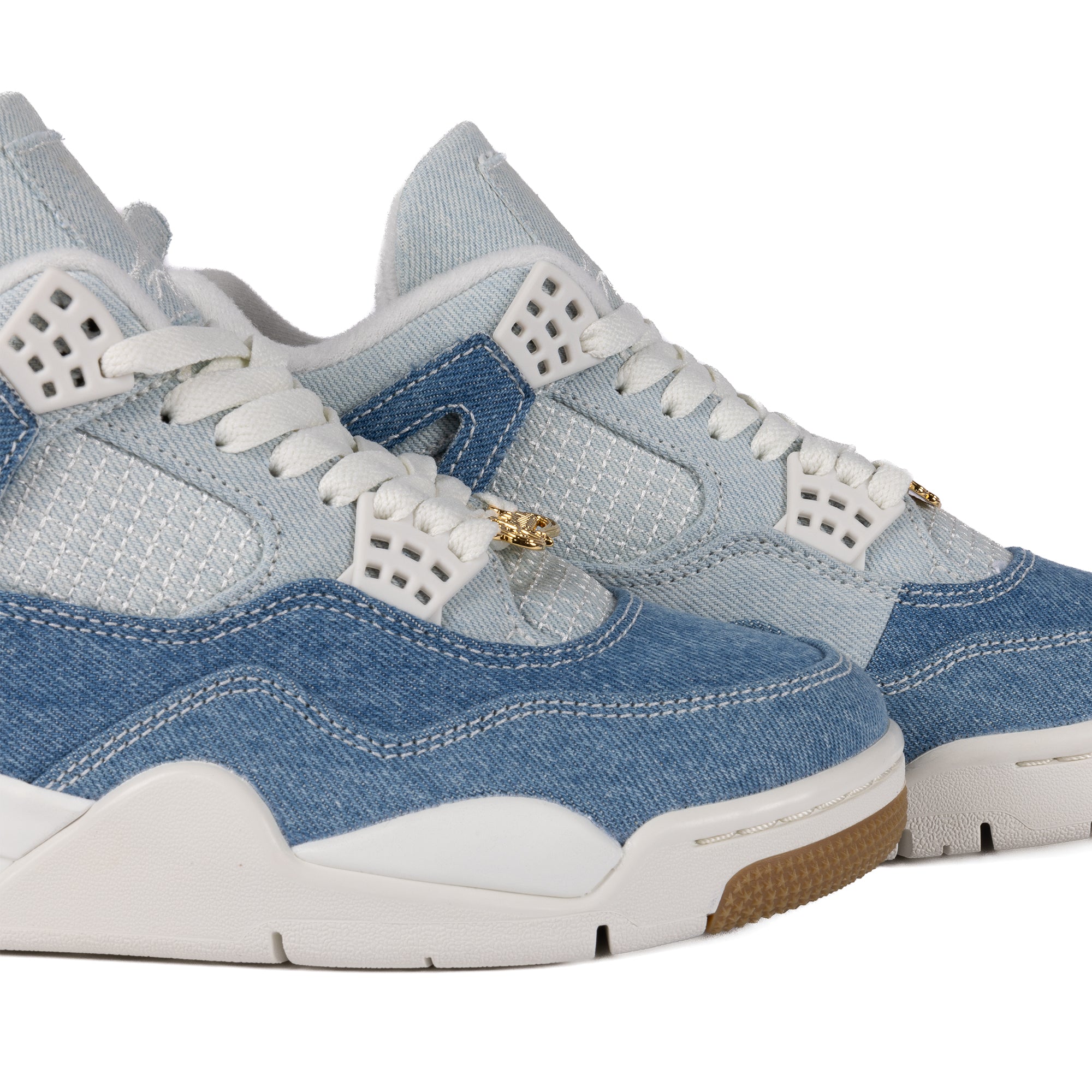 Nike Air Jordan 4 Retro "Worn Blue Denim" Sail/Gum Light Brown/Worn Blue IB6716-100