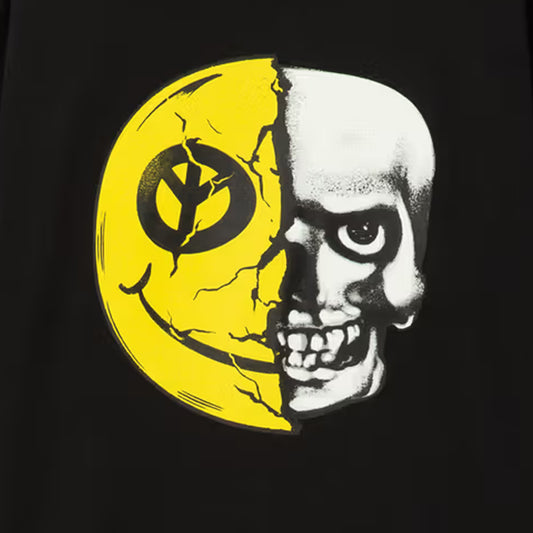 Babylon LA Happy Face T-Shirt Black