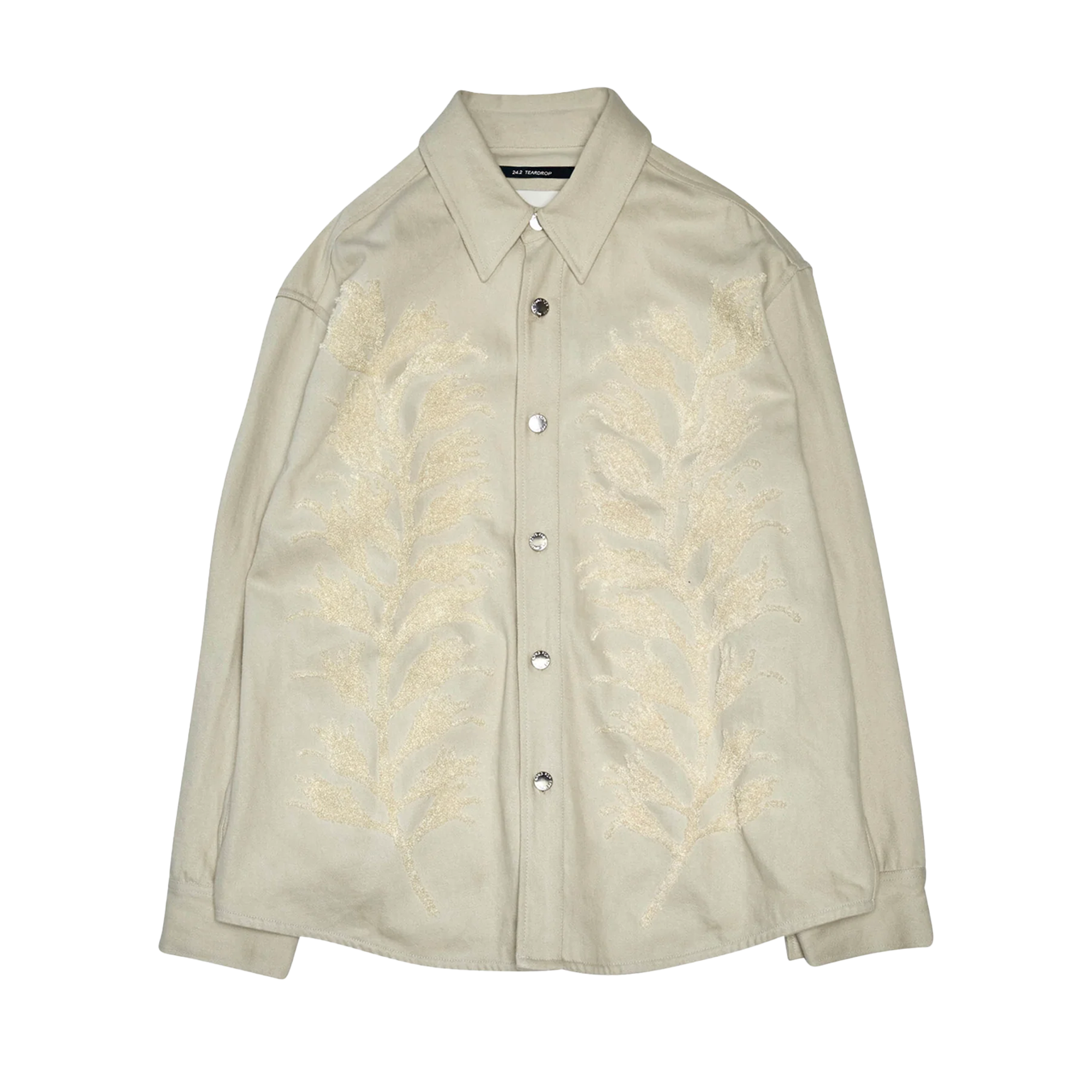 Song For The Mute "Fern" Shirt Jacket Bone
