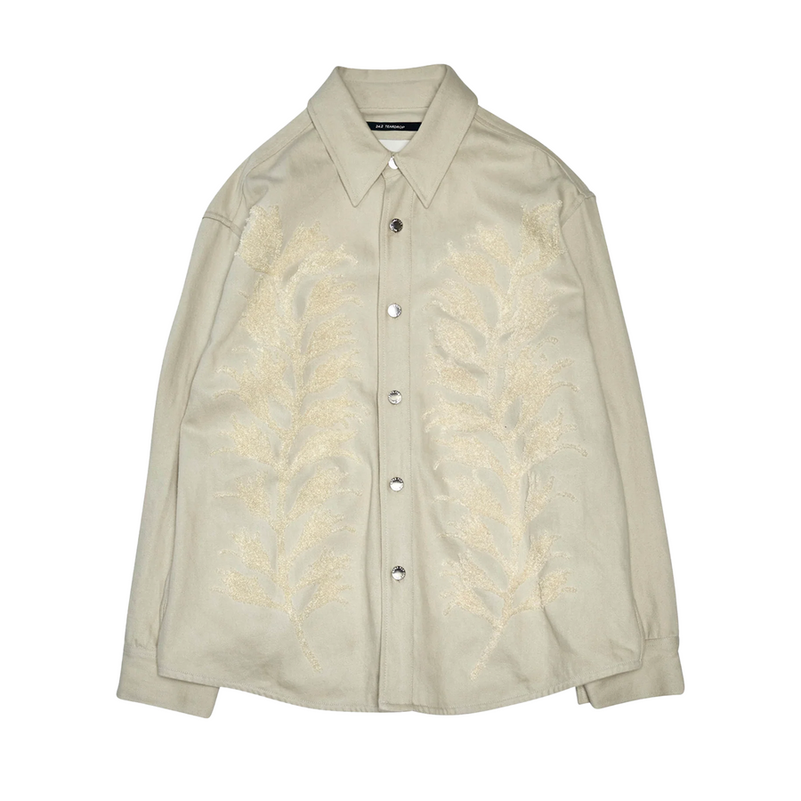 Song For The Mute "Fern" Shirt Jacket Bone