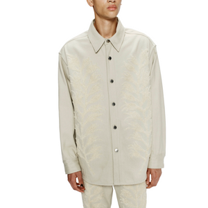 Song For The Mute "Fern" Shirt Jacket Bone