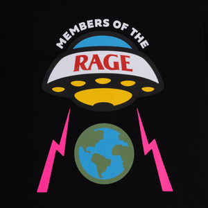 Members of The Rage Hero Logo T-Shirt Black