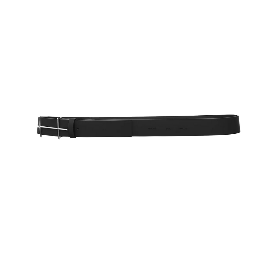 Heliot Emil H Belt Leather Black