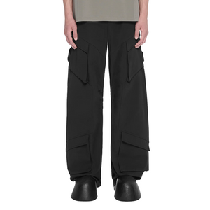 Heliot Emil Cellulae Cargo Trousers Black