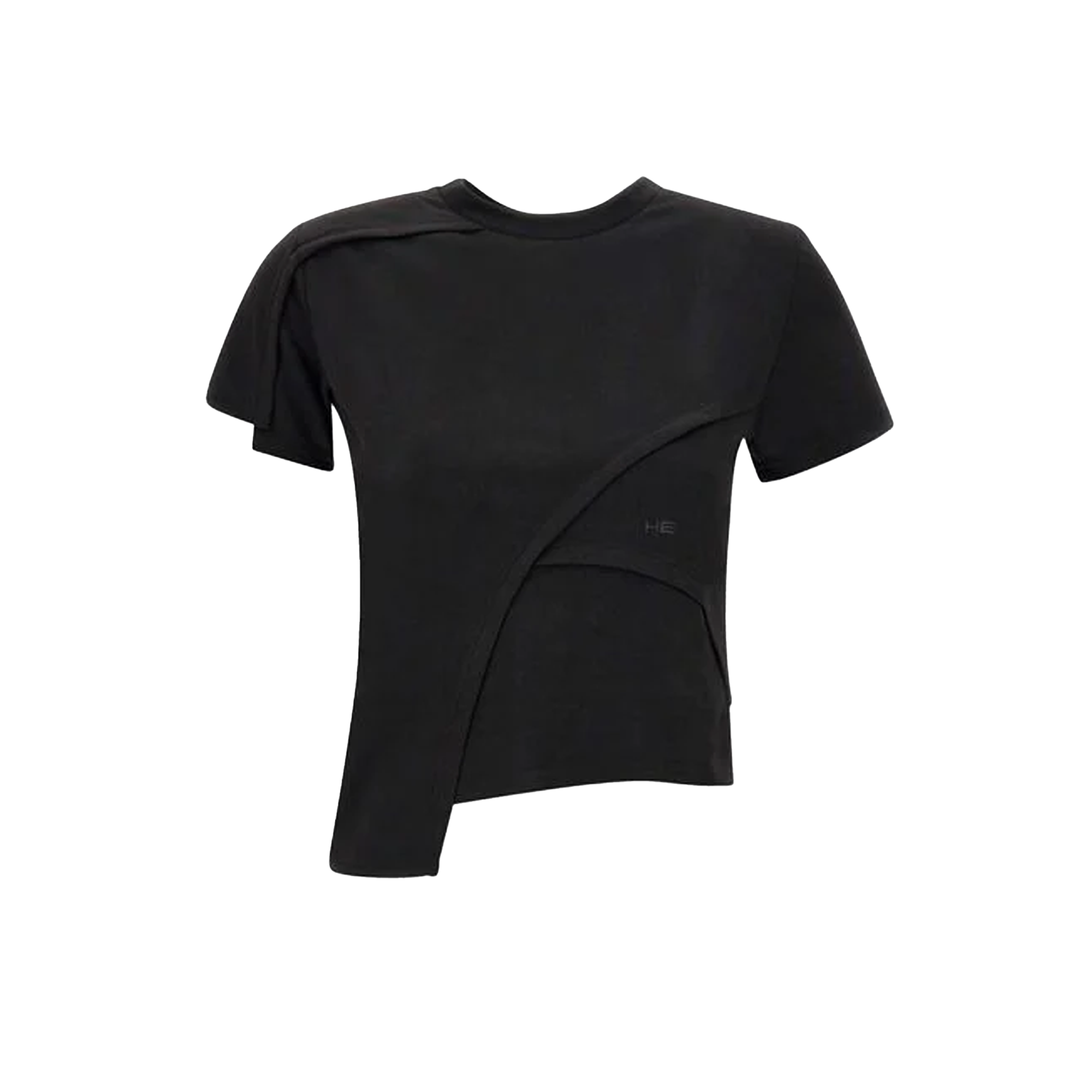 heliot emil カットソー Heliot Emil Deconstructed T-Shirt Black – Laced