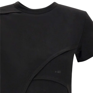 Heliot Emil Deconstructed T-Shirt Black