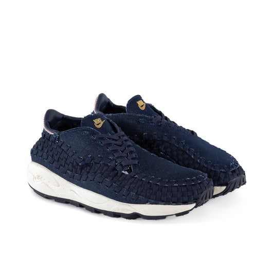 Nike Women's Air Footscape Woven Denim/Wheat Gold/Obsidian/Coconut Milk HF1759-400