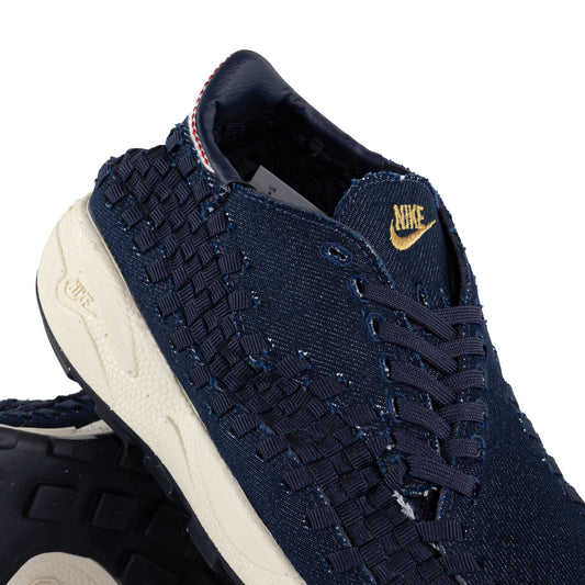 Nike Women's Air Footscape Woven Denim/Wheat Gold/Obsidian/Coconut Milk HF1759-400
