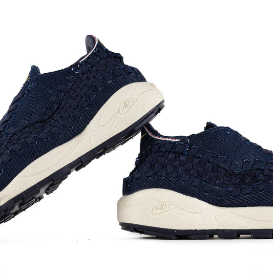 Nike Women's Air Footscape Woven Denim/Wheat Gold/Obsidian/Coconut Milk HF1759-400