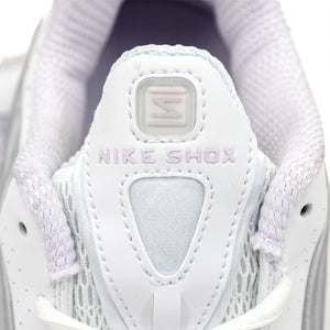 Nike Women's Shox R4 White/Barely Grape/Mtlc Platinum HF5076-100