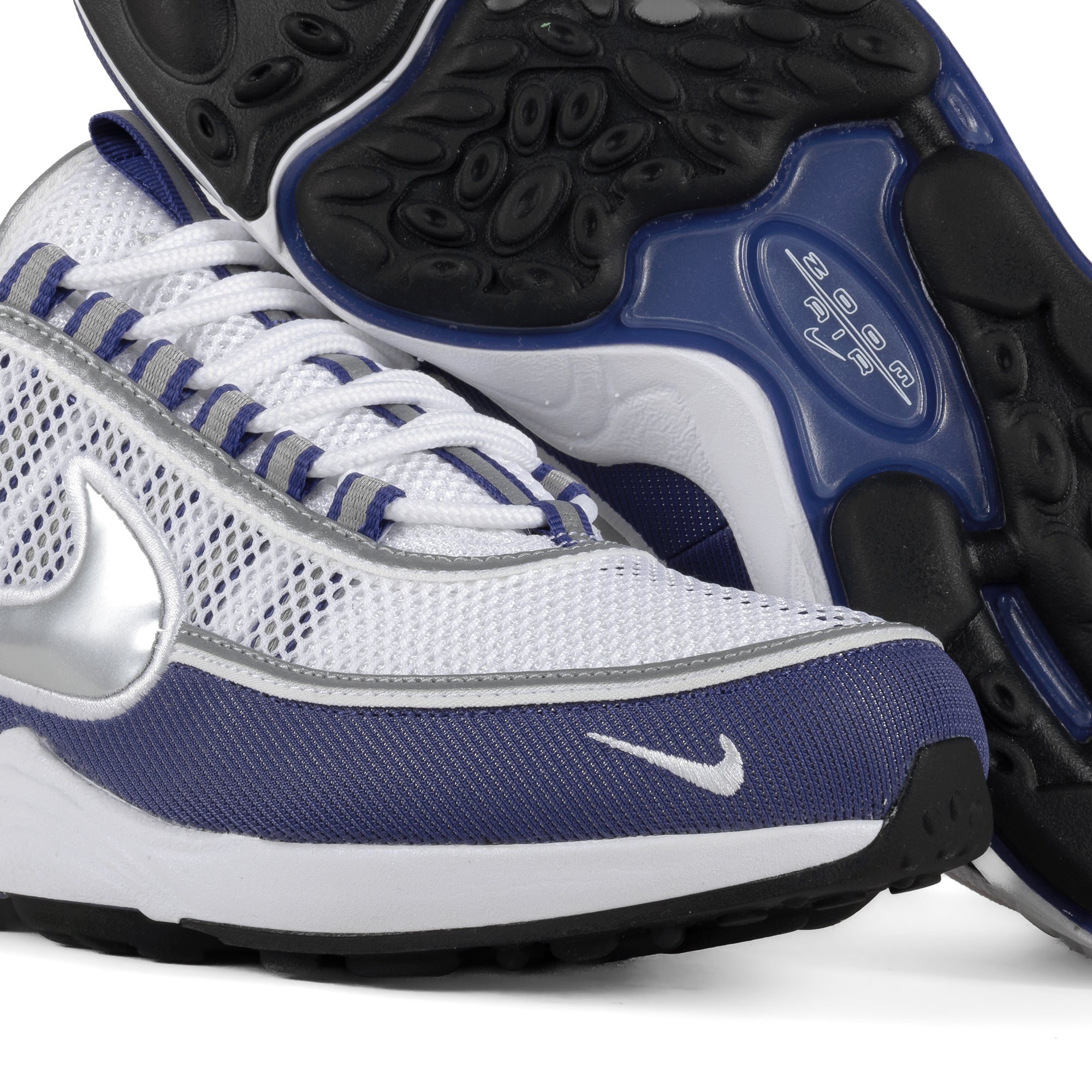 Nike Air Zoom Spiridon SP White/Metallic Silver/Light Concord HF9117-100