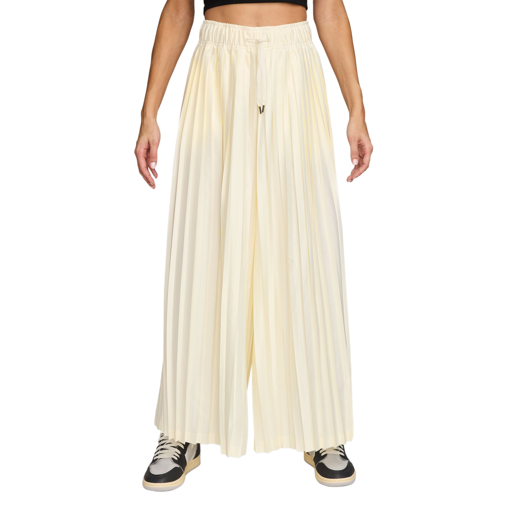 Nike Women's Sportswear Collection Pleated Track Pants Sail/Black HJ0520-133