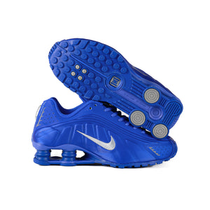 Nike Women's Shox R4 Racer Blue/Metallic Silver HJ7303-445