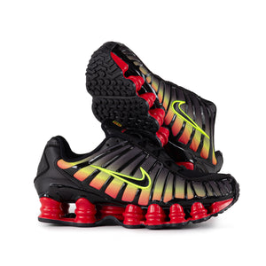 Nike Women's Shox TL Black/Black/Volt/Fire Red HJ9609-001