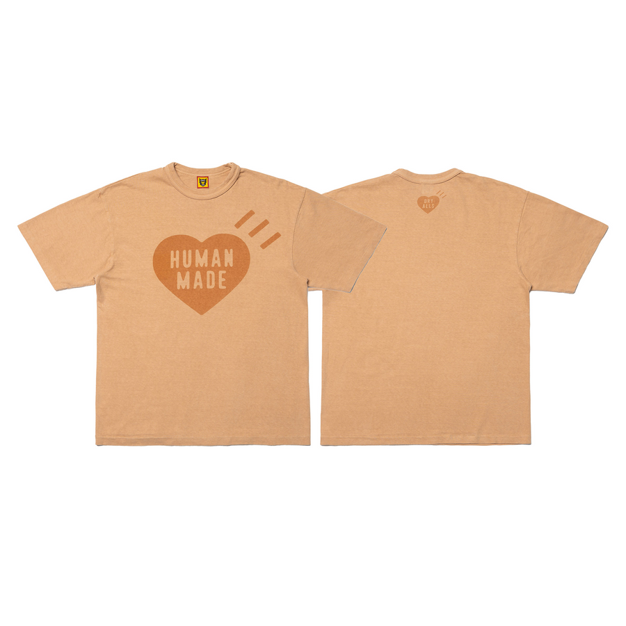 Human Made Plant Dyed T-Shirt #3 Beige HM25CS055