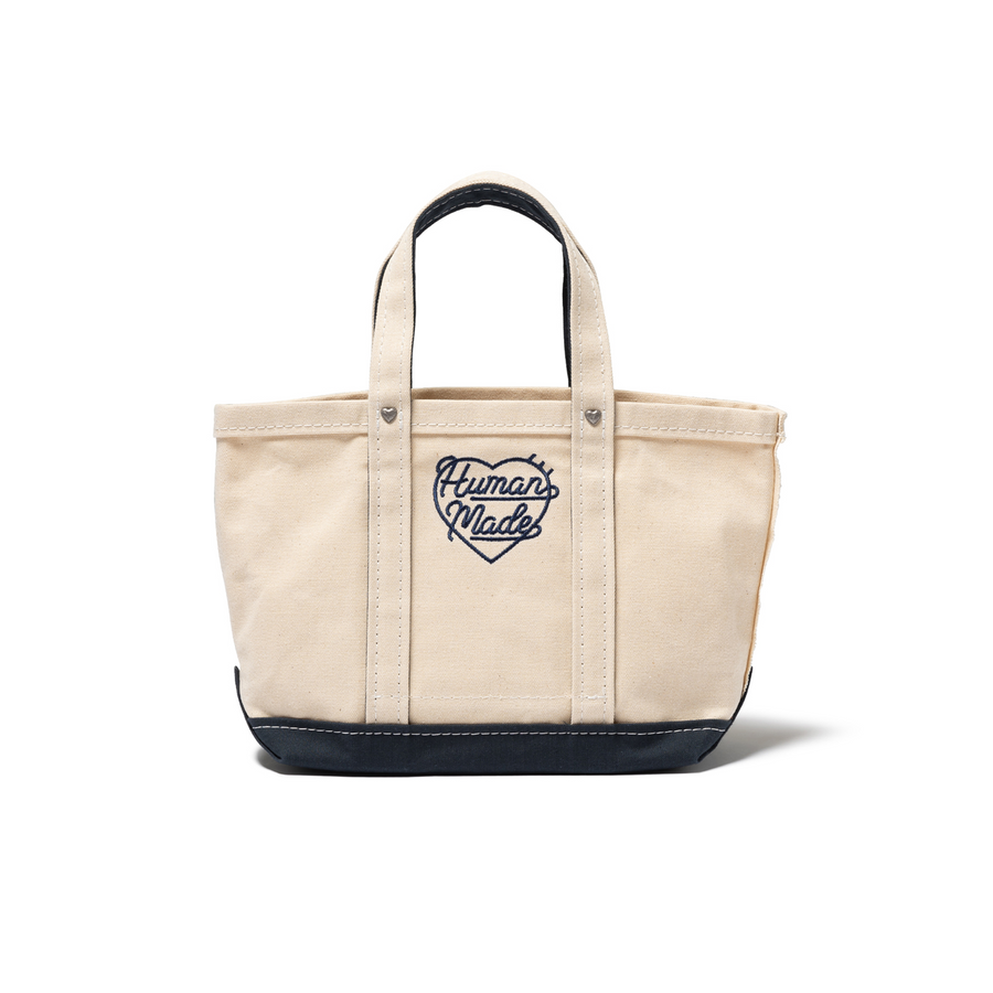 Human Made Heavy Canvas Tote Small Navy HM25GD035